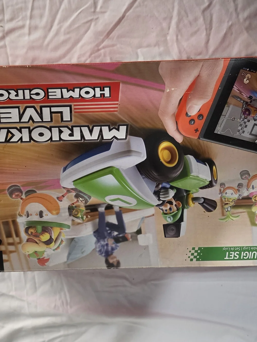Mario Kart Luigi Kart Toy - Green and Yellow Kids Vehicle